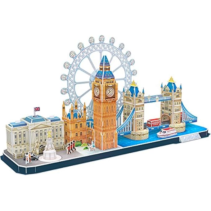 3D PUZZLES CITY LINE LONDON 107 PIECES - Image 1